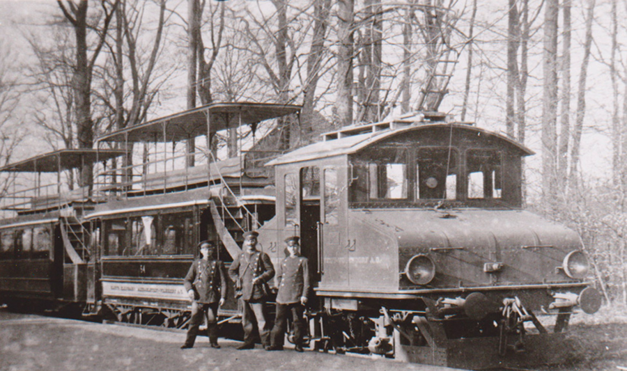 Kleinbahn Wohldorf – Volksdorf – Alt-Rahlstedt, Museumsdorf Volksdorf