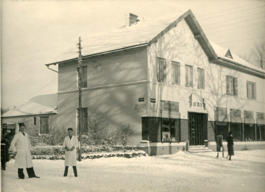 Wohn- und Geschäftshaus, Im alten Dorfe 37, Museumsdorf Volksdorf