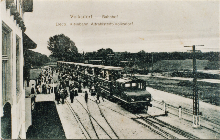 Kleinbahn Wohldorf – Volksdorf – Alt-Rahlstedt, Museumsdorf Volksdorf