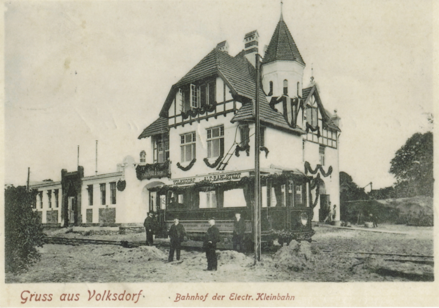 Kleinbahn Volksdorf – Alt-Rahlstedt, Museumsdorf Volksdorf